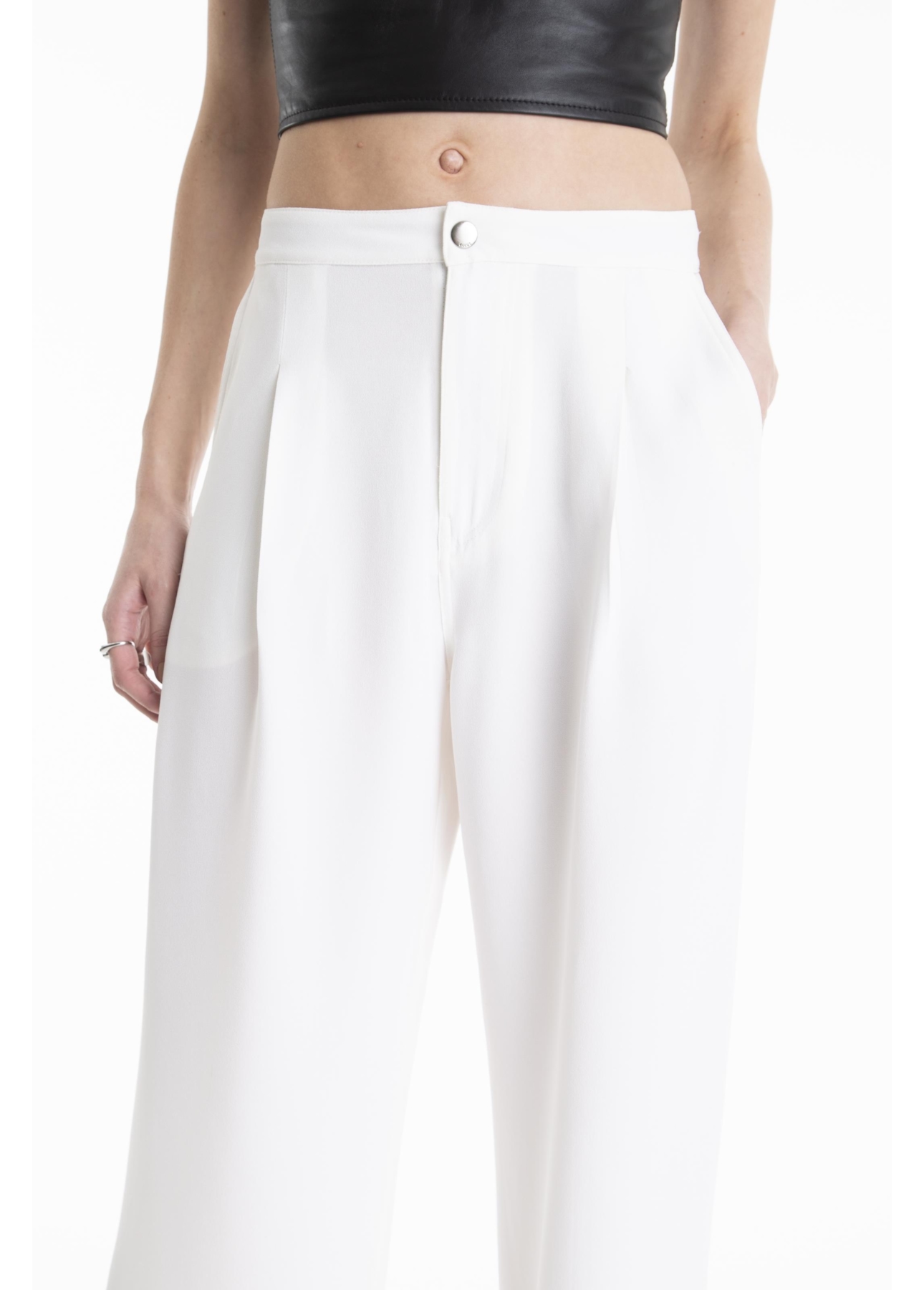 Calça Soft Crepe Pantaloon Off White