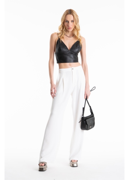 Calça Soft Crepe Pantaloon Off White
