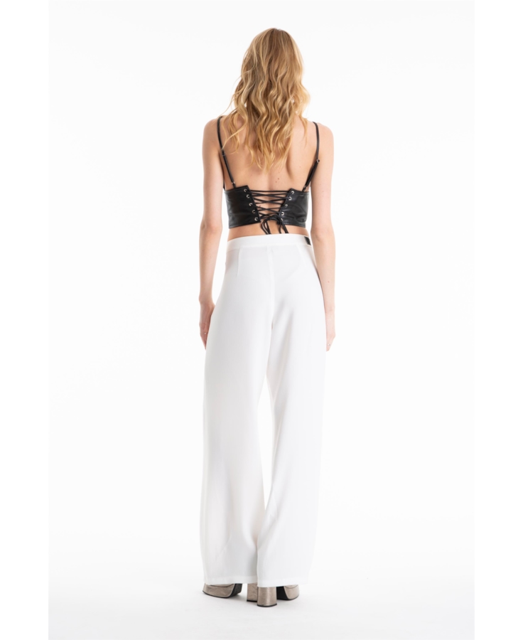 Calça Soft Crepe Pantaloon Off White