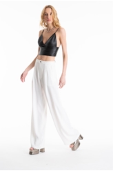 Calça Soft Crepe Pantaloon Off White
