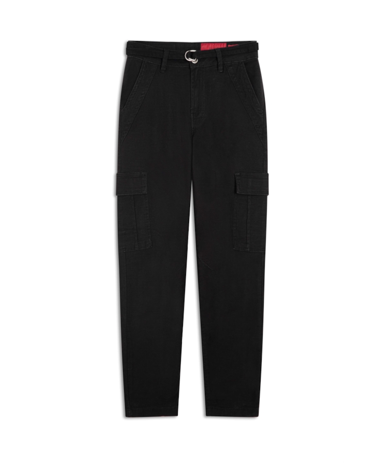 Calça Spandex Cargo Preto