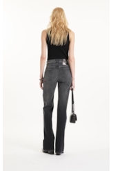 Calça Sprouting Black Gisele Flare Lav. 1935 - Escuro C/Used