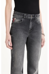 Calça Sprouting Black Gisele Flare Lav. 1935 - Escuro C/Used