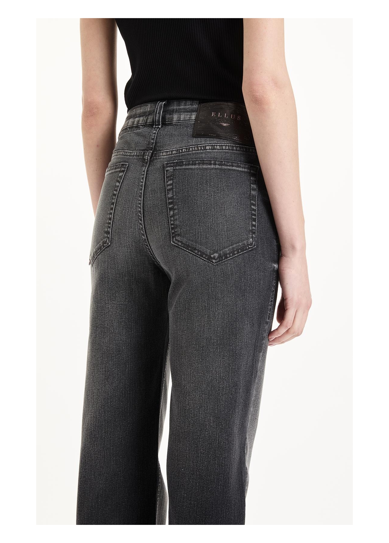 Calça Sprouting Black Gisele Flare Lav. 1935 - Escuro C/Used
