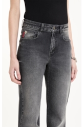 Calça Sprouting Black Gisele Flare Lav. 1935 - Escuro C/Used