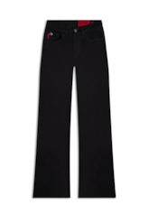 Calça Sprouting Black Gisele Flare Lav. 35 - Amaciado