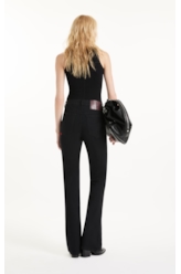 Calça Sprouting Black Gisele Flare Lav. 35 - Amaciado