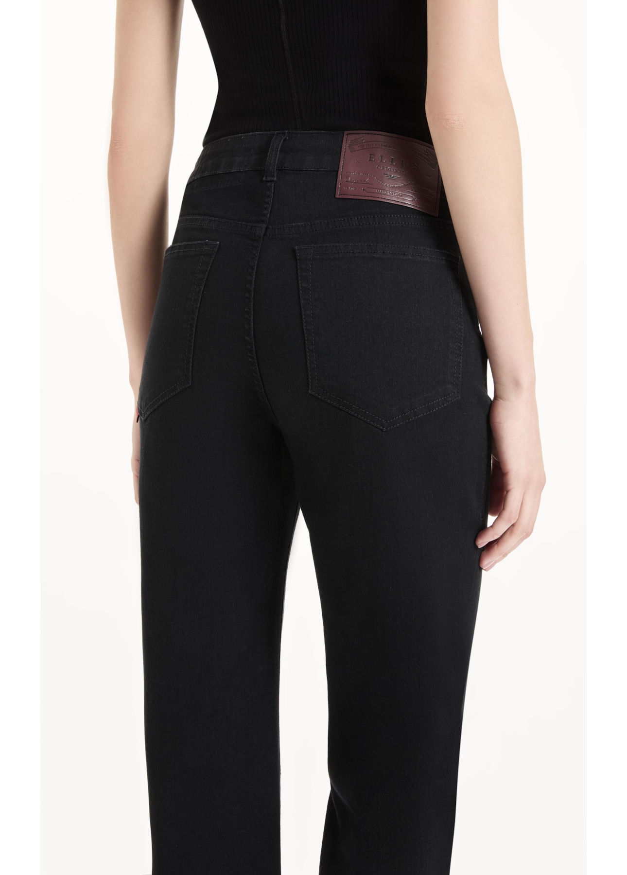 Calça Sprouting Black Gisele Flare Lav. 35 - Amaciado