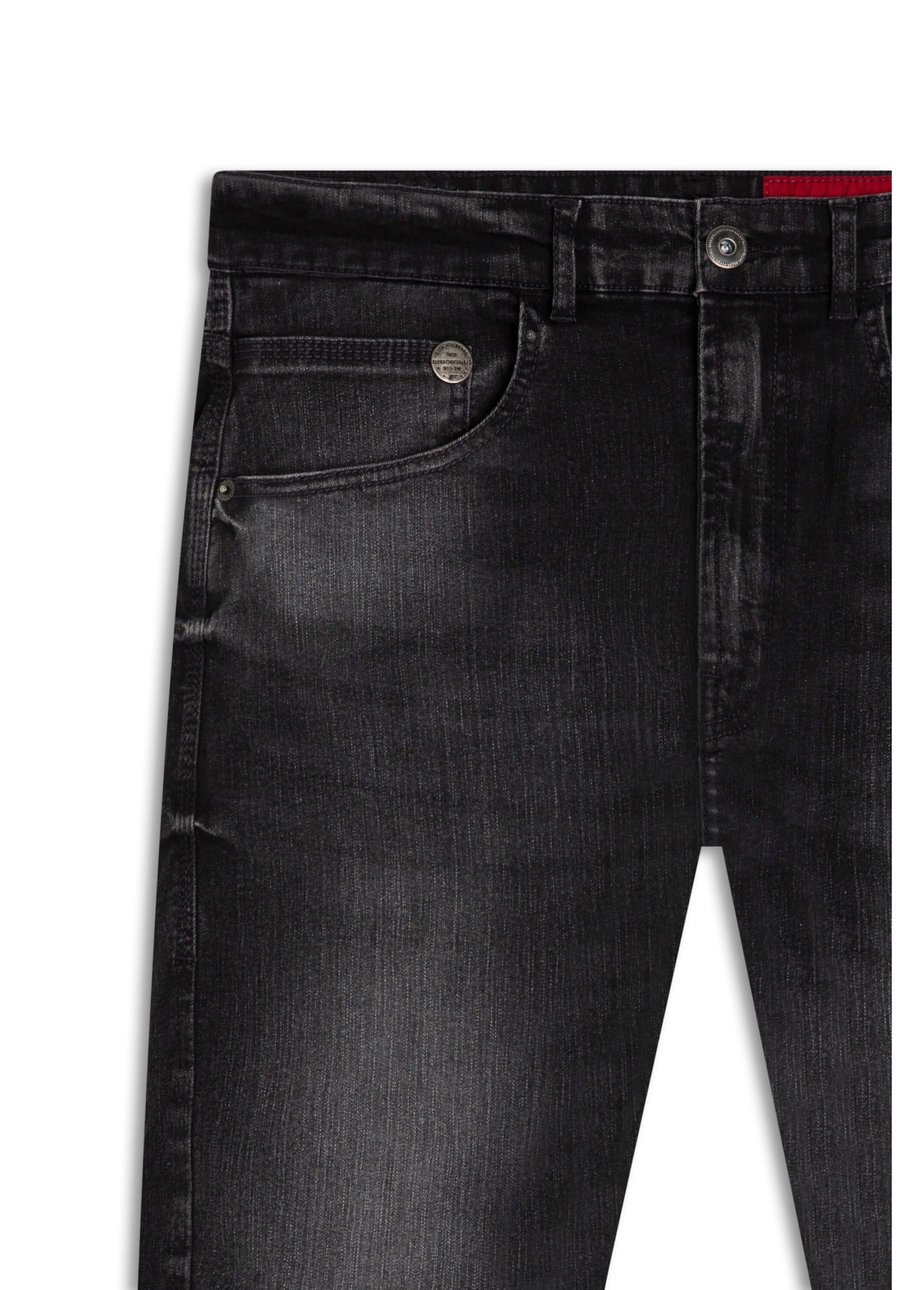 Calça Sprouting Black Motorcycle 1965-Lav. Black C/ Grampo