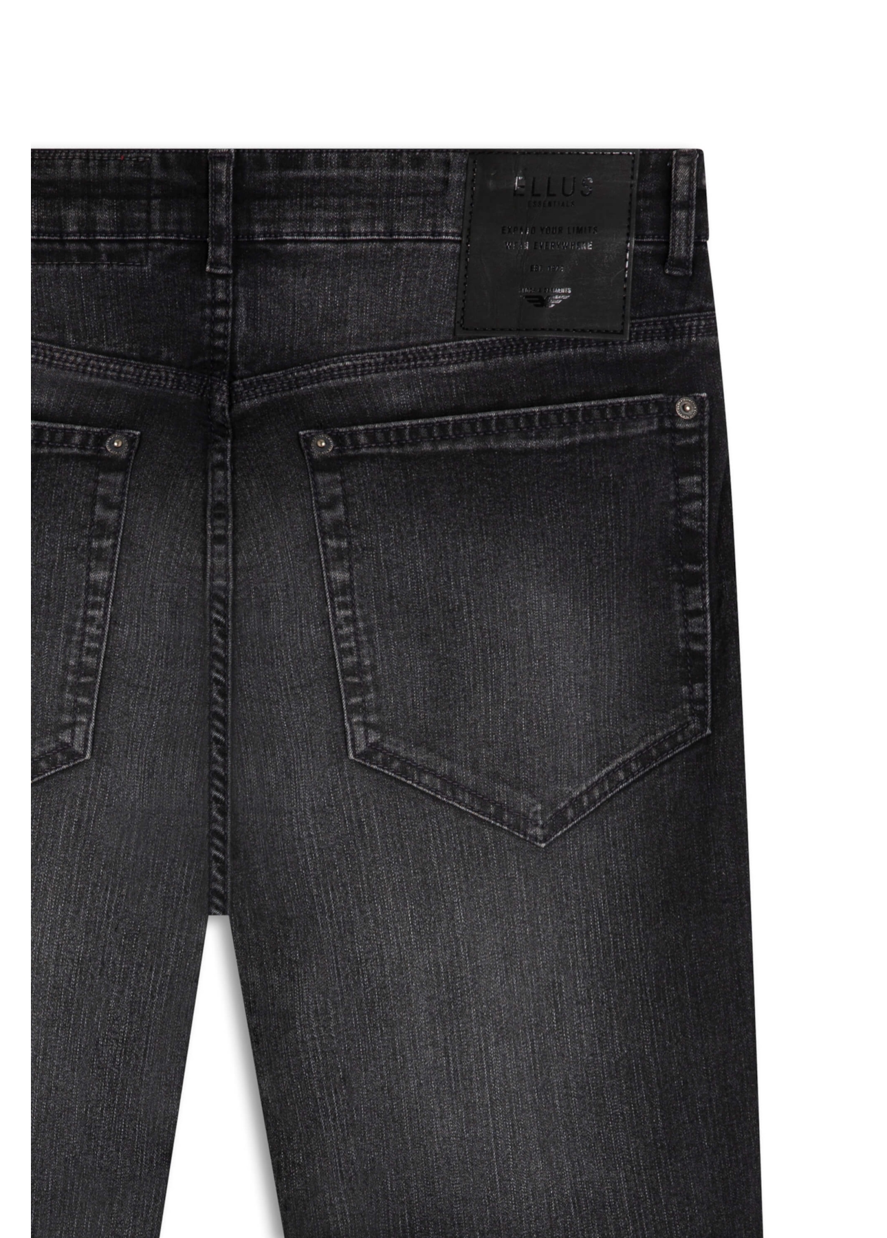 Calça Sprouting Black Motorcycle 1965-Lav. Black C/ Grampo
