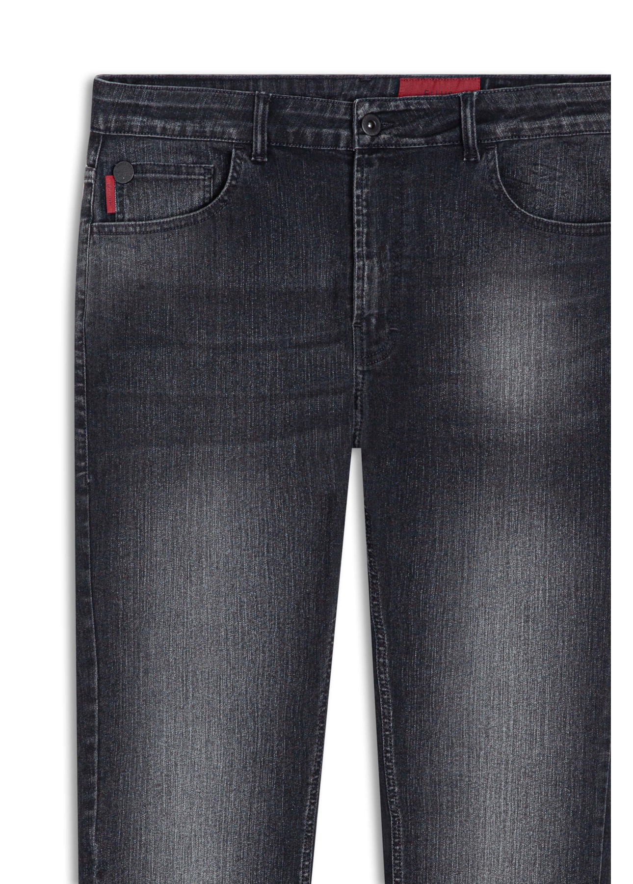 Calça Sprouting Black Skinny 1970- Lav. Black C/Resina