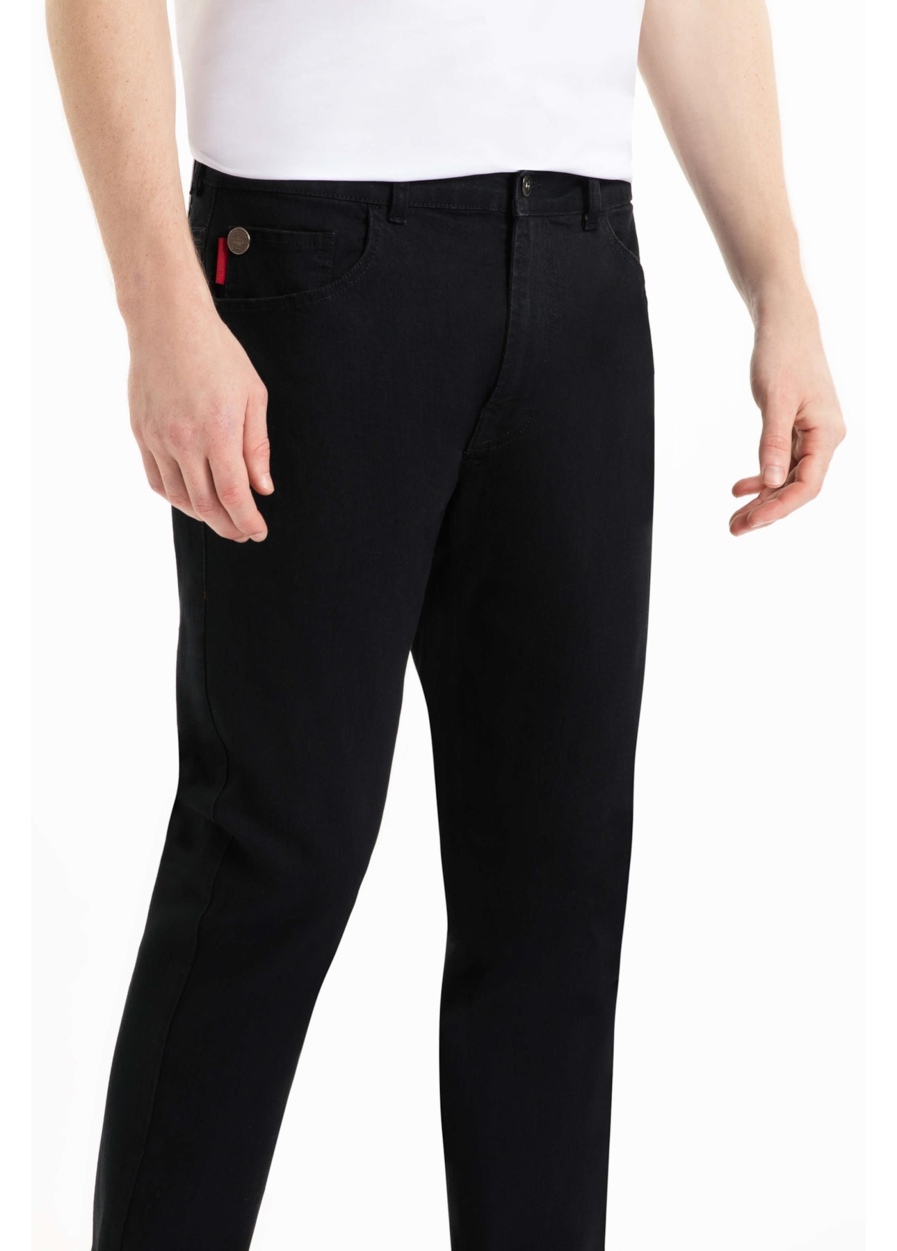 Calça Sprouting Black Skinny Black