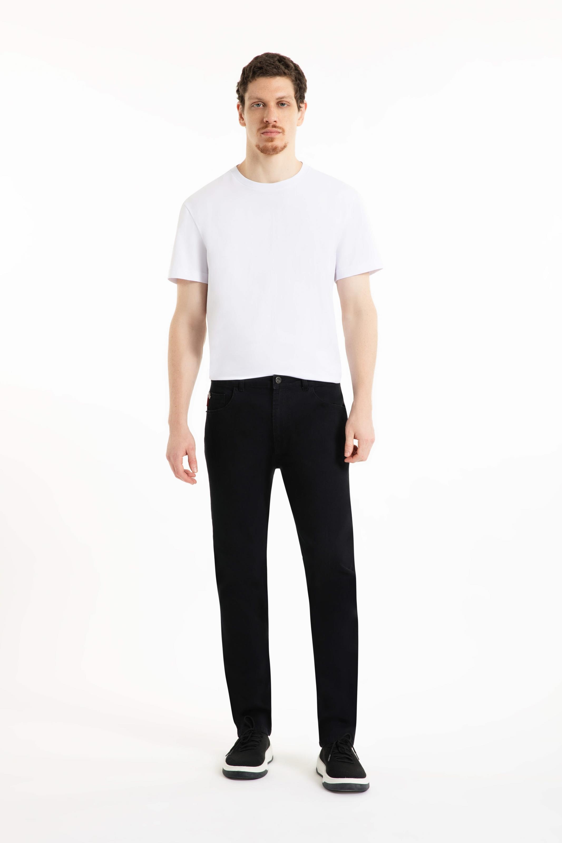 Calça Sprouting Black Skinny Black