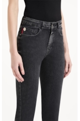 Calça Sprouting Black Skinny Lav.Black - 1996