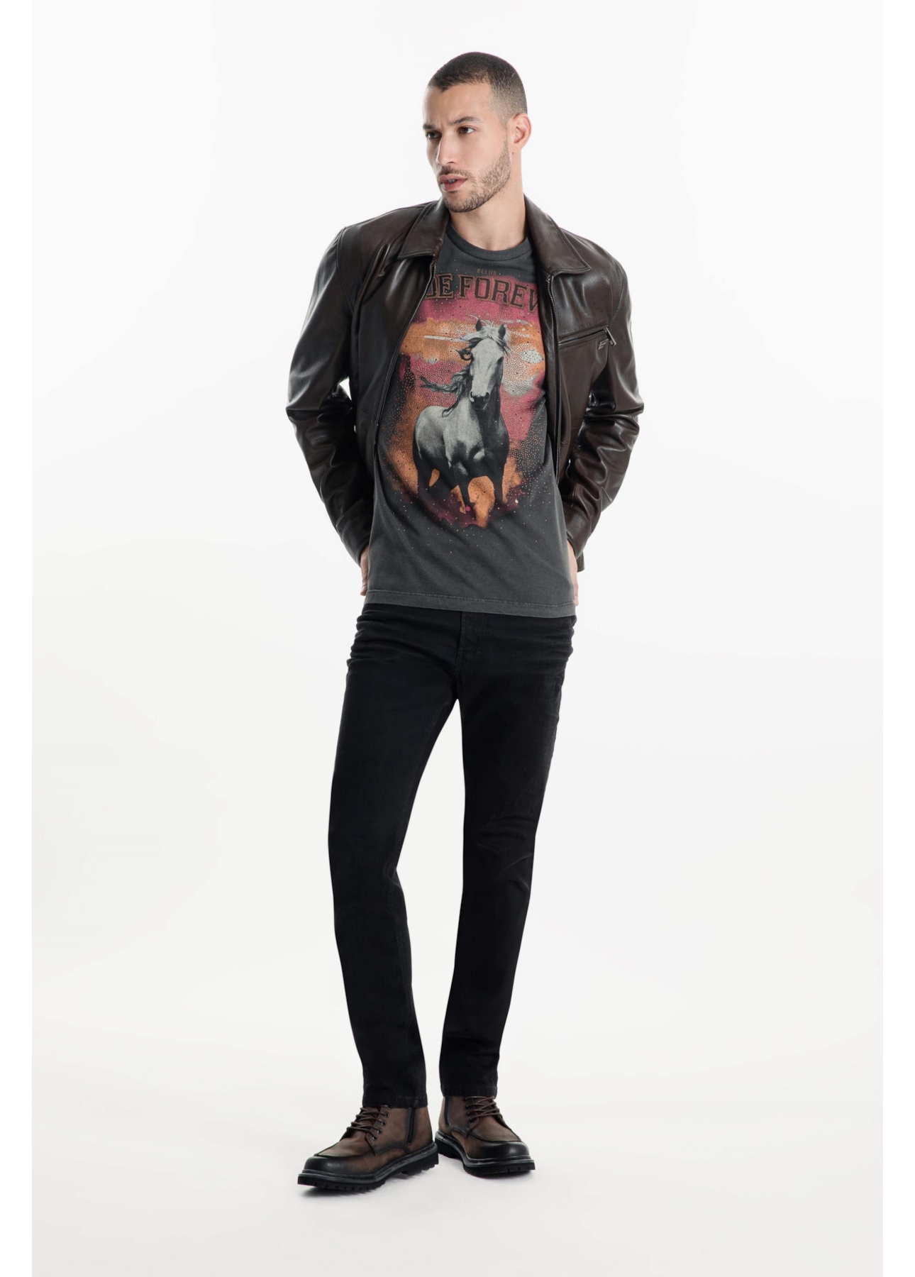 Calça Sprouting Black Slim 1998-Lav.Black C/ 3d