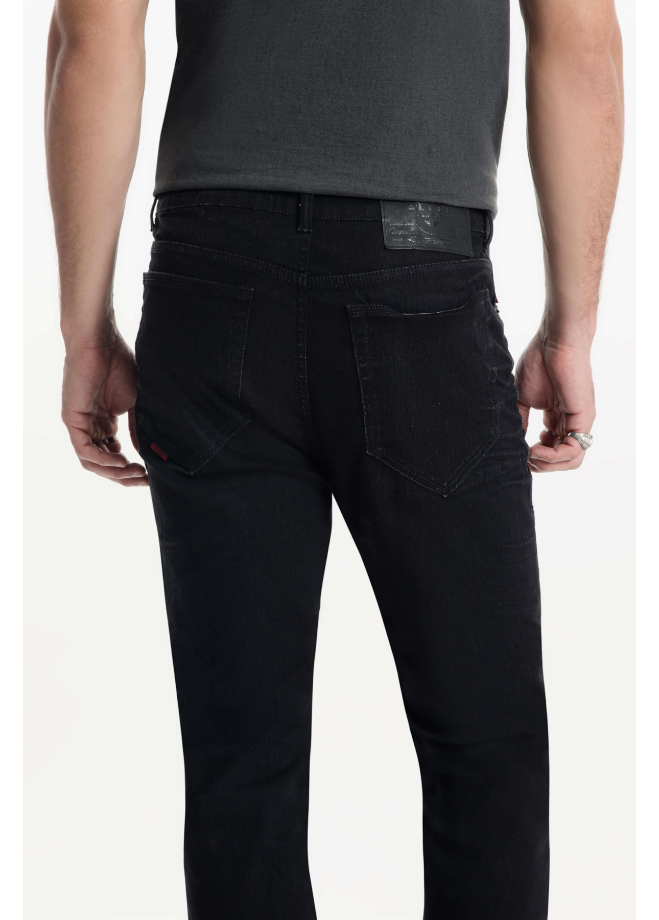 Calça Sprouting Black Slim 1998-Lav.Black C/ 3d