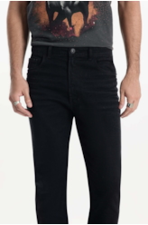 Calça Sprouting Black Slim 1998-Lav.Black C/ 3d