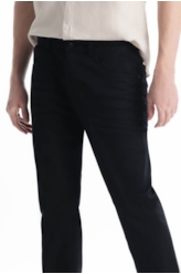 Calça Sprouting Black Slim Lav.Black C/ 3d