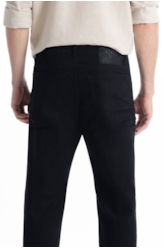 Calça Sprouting Black Slim Lav.Black C/ 3d