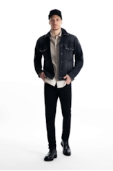 Calça Sprouting Black Slim Lav.Black C/ 3d