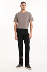 Calça Sprouting Black Straight 35  Amaciado