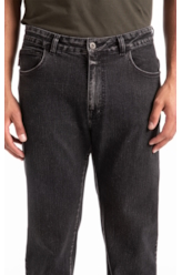 Calça Sprouting Black Straight Lav.Black