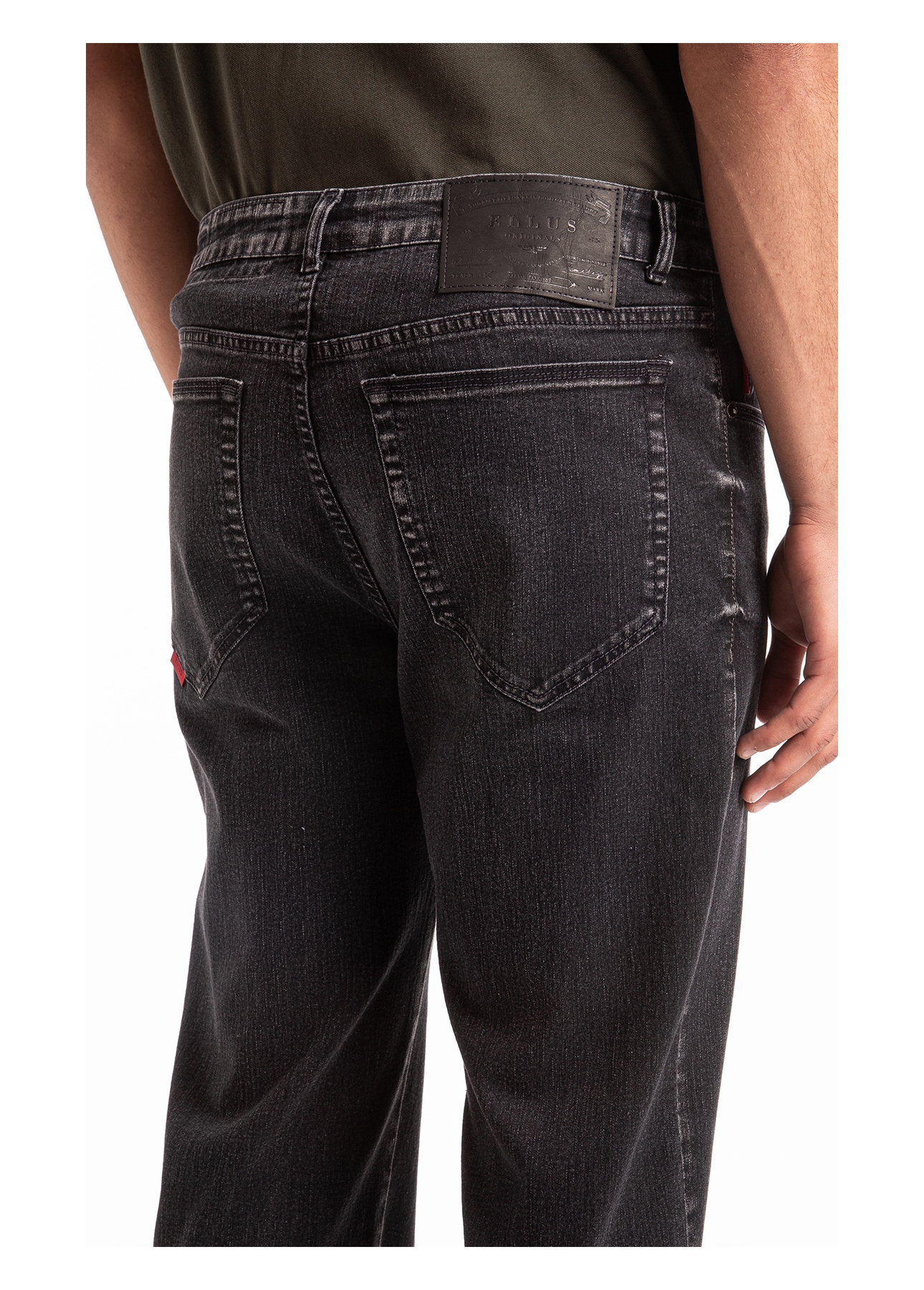 Calça Sprouting Black Straight Lav.Black