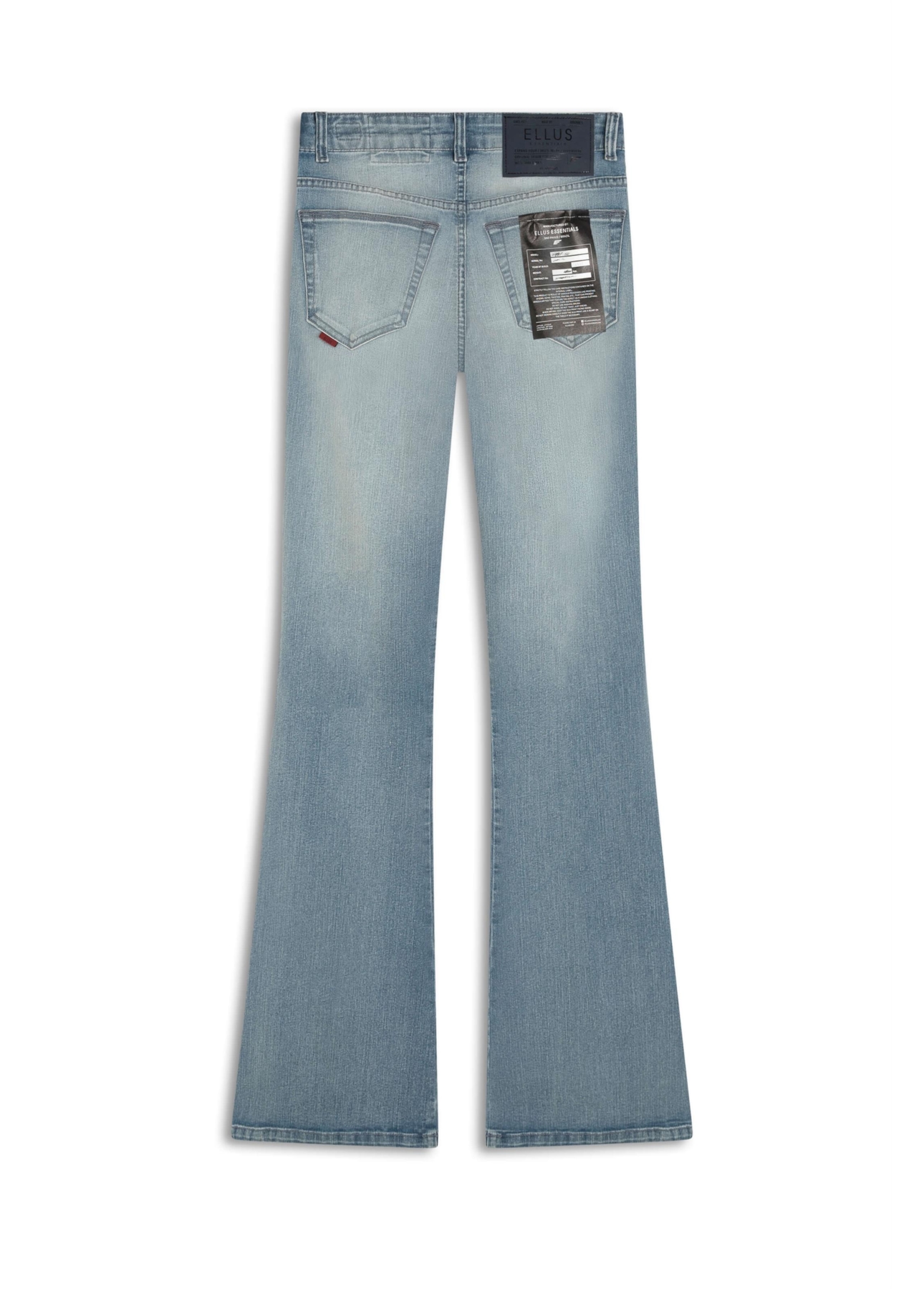Calça Sprouting Flare Lav. Claro C/ Grampos