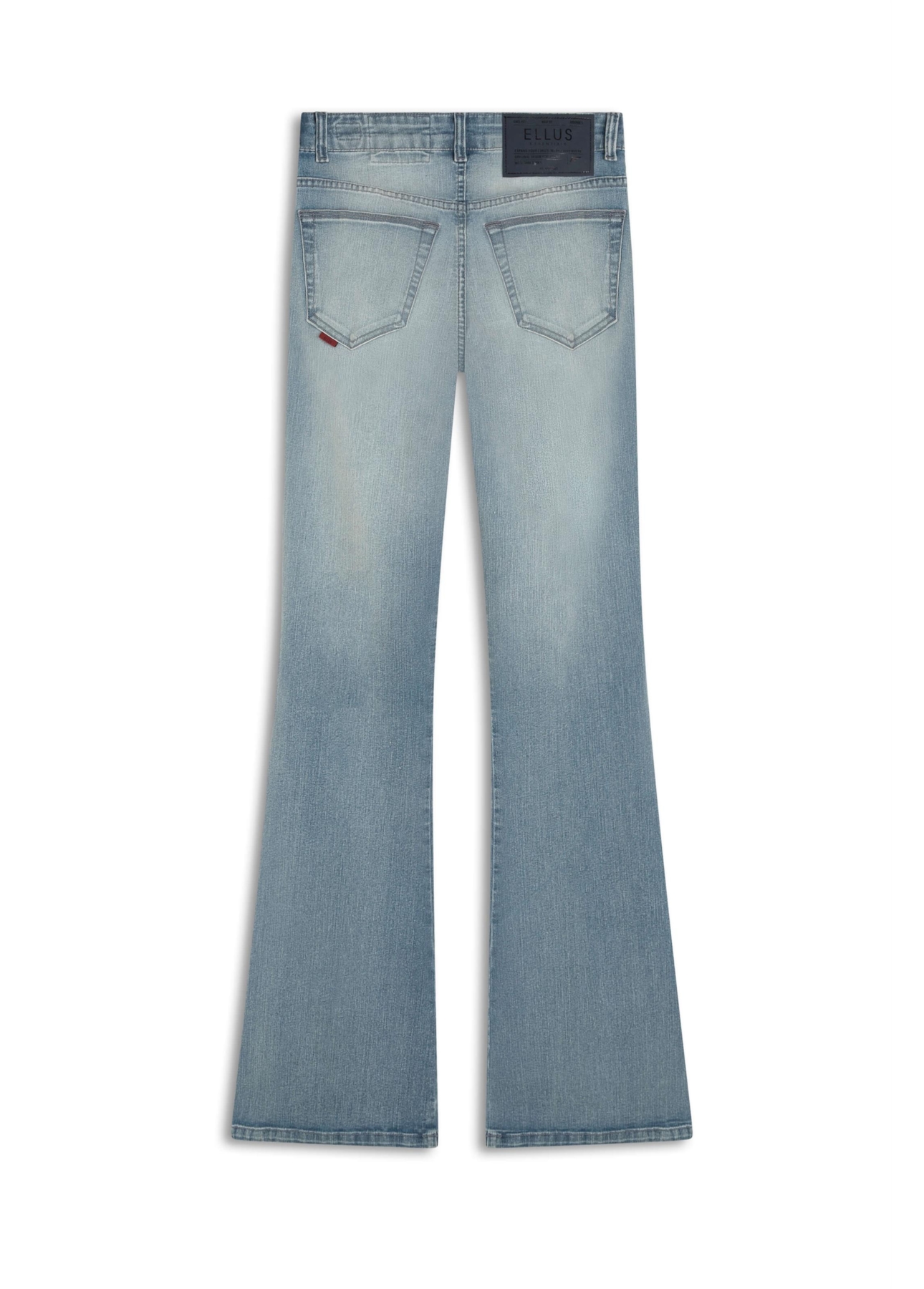Calça Sprouting Flare Lav. Claro C/ Grampos
