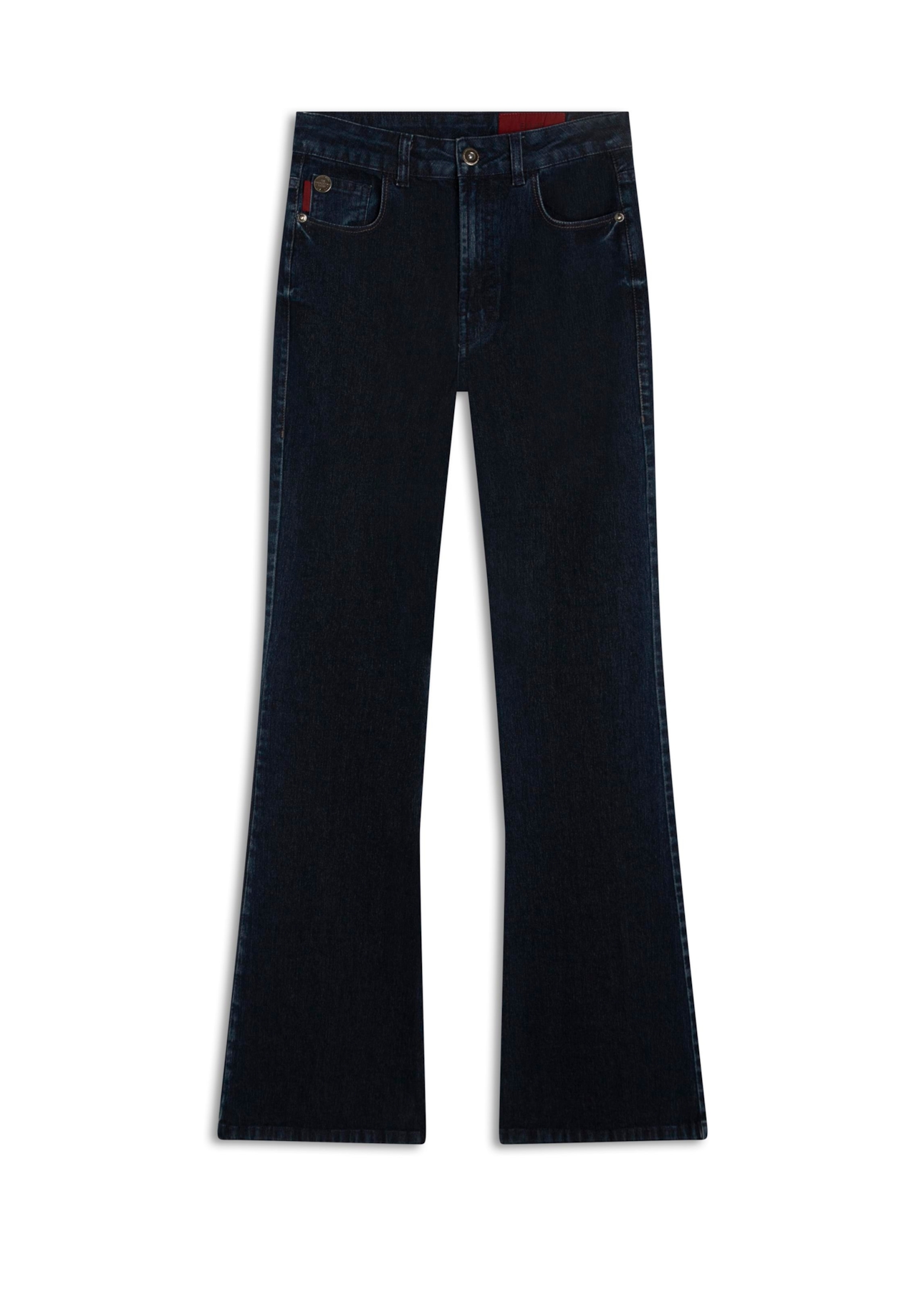 Calça Sprouting Flare Lav.Escuro C/Grampos