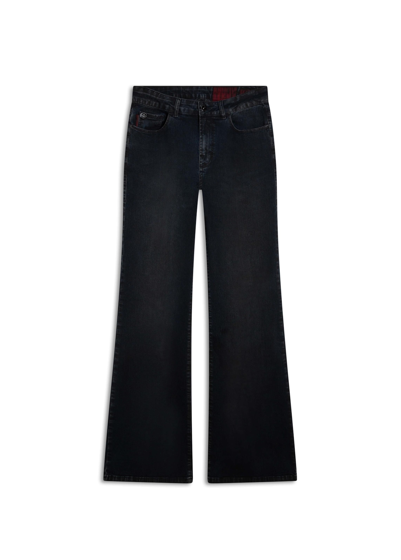 Calça Sprouting Flare Lav. Escuro C/ Mofo