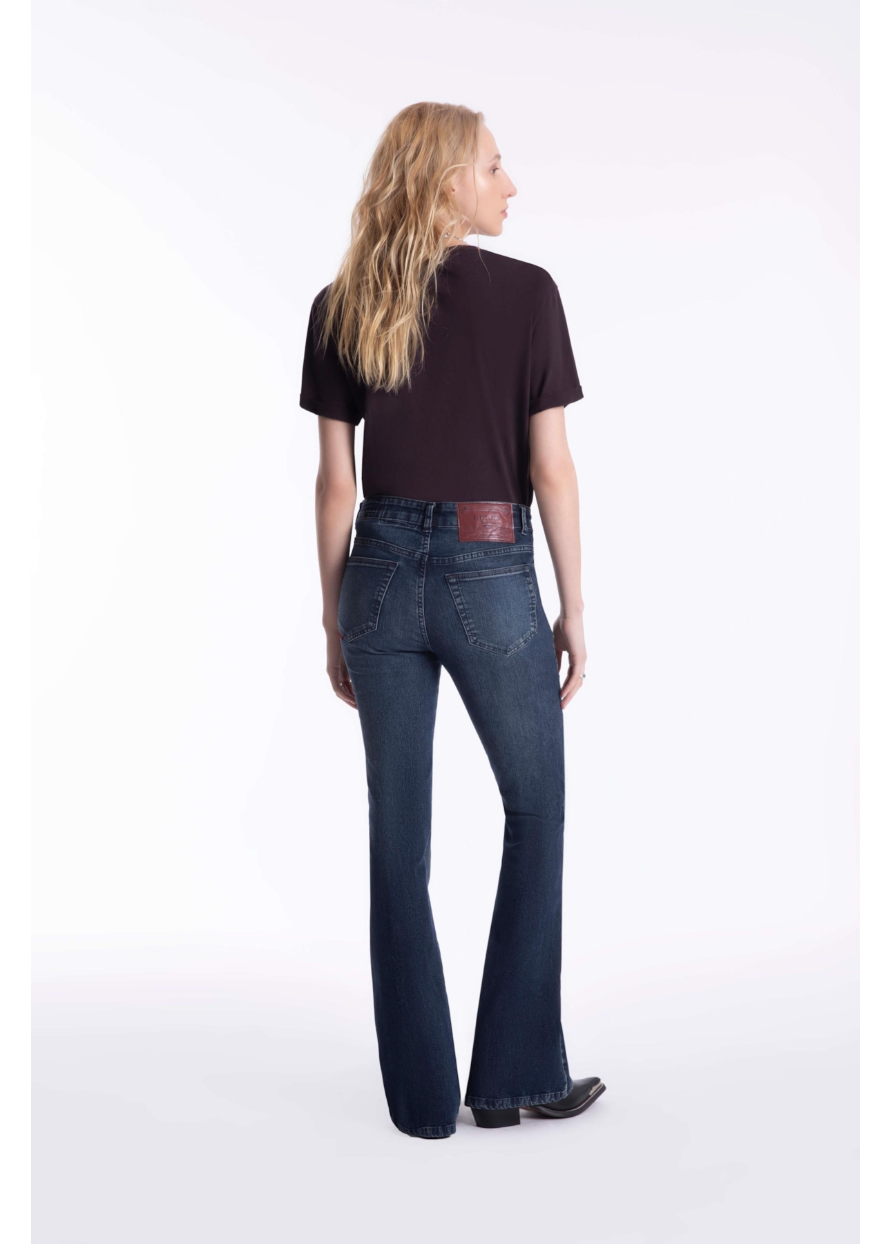 Calça Sprouting Gisele Skinny 1850 Lav.Escuro C/Grampos