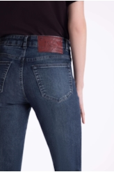 Calça Sprouting Gisele Skinny 1850 Lav.Escuro C/Grampos