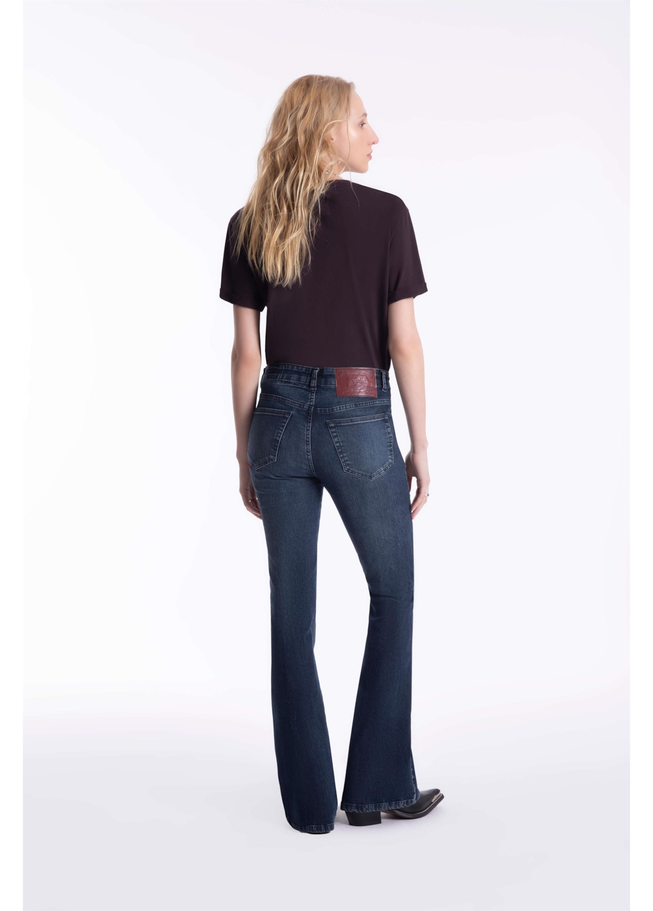 Calça Sprouting Gisele Skinny 1850 Lav.Escuro C/Grampos