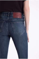 Calça Sprouting Gisele Skinny 1850 Lav.Escuro C/Grampos