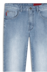 Calça Sprouting Ly Skinny 1848 Lav.Claro C/ Grampos