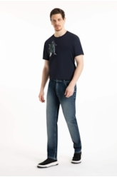 Calça Sprouting Ly Skinny 1935- Lav.Escuro C/Used