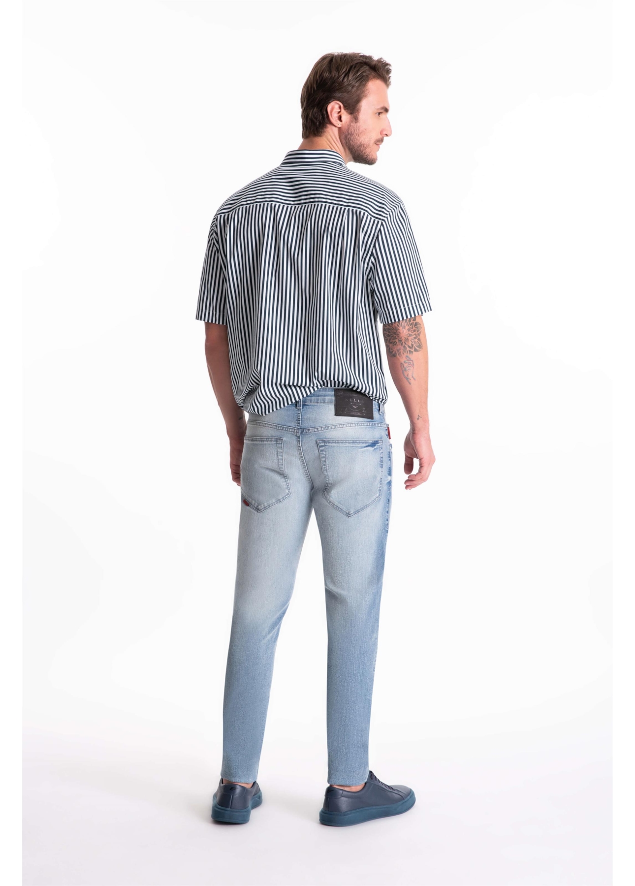 Calça Sprouting Skinny Claro C/Grampos