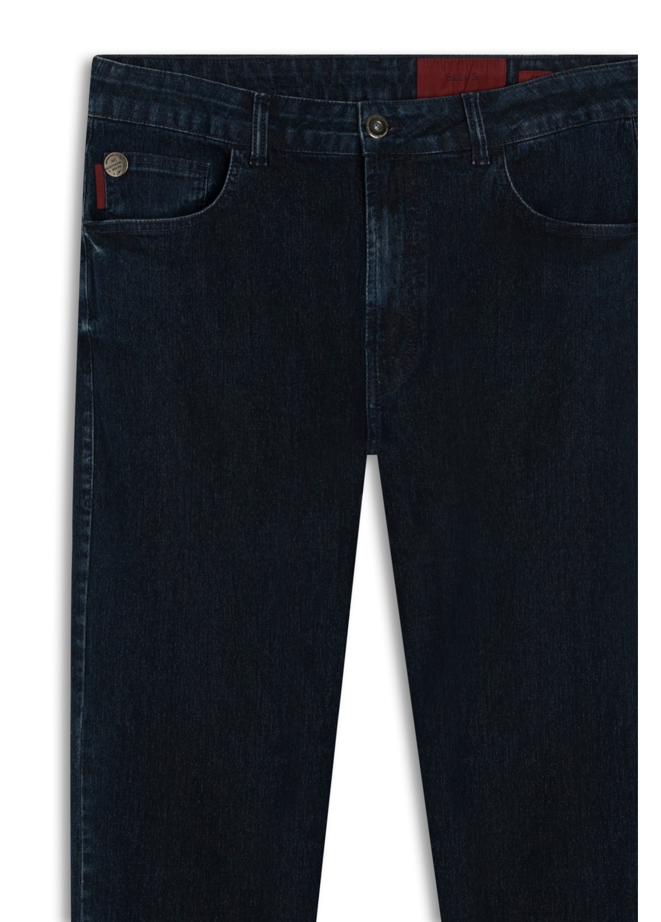 Calça Sprouting Skinny Escuro C/ Grampos