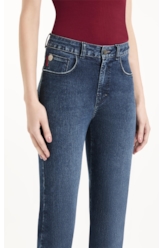 Calça Sprouting Skinny Lav.Escuro C/ Used
