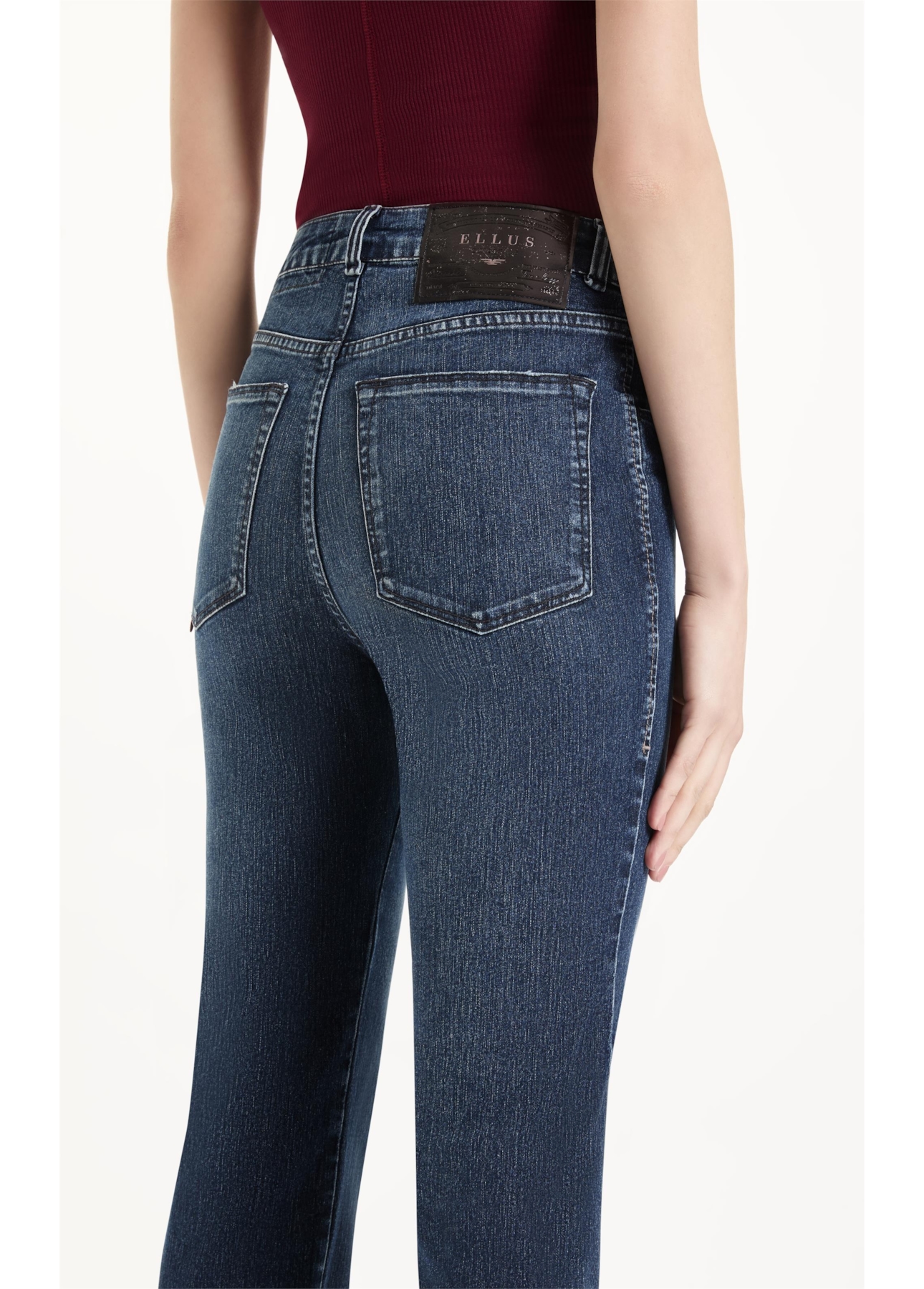 Calça Sprouting Skinny Lav.Escuro C/ Used