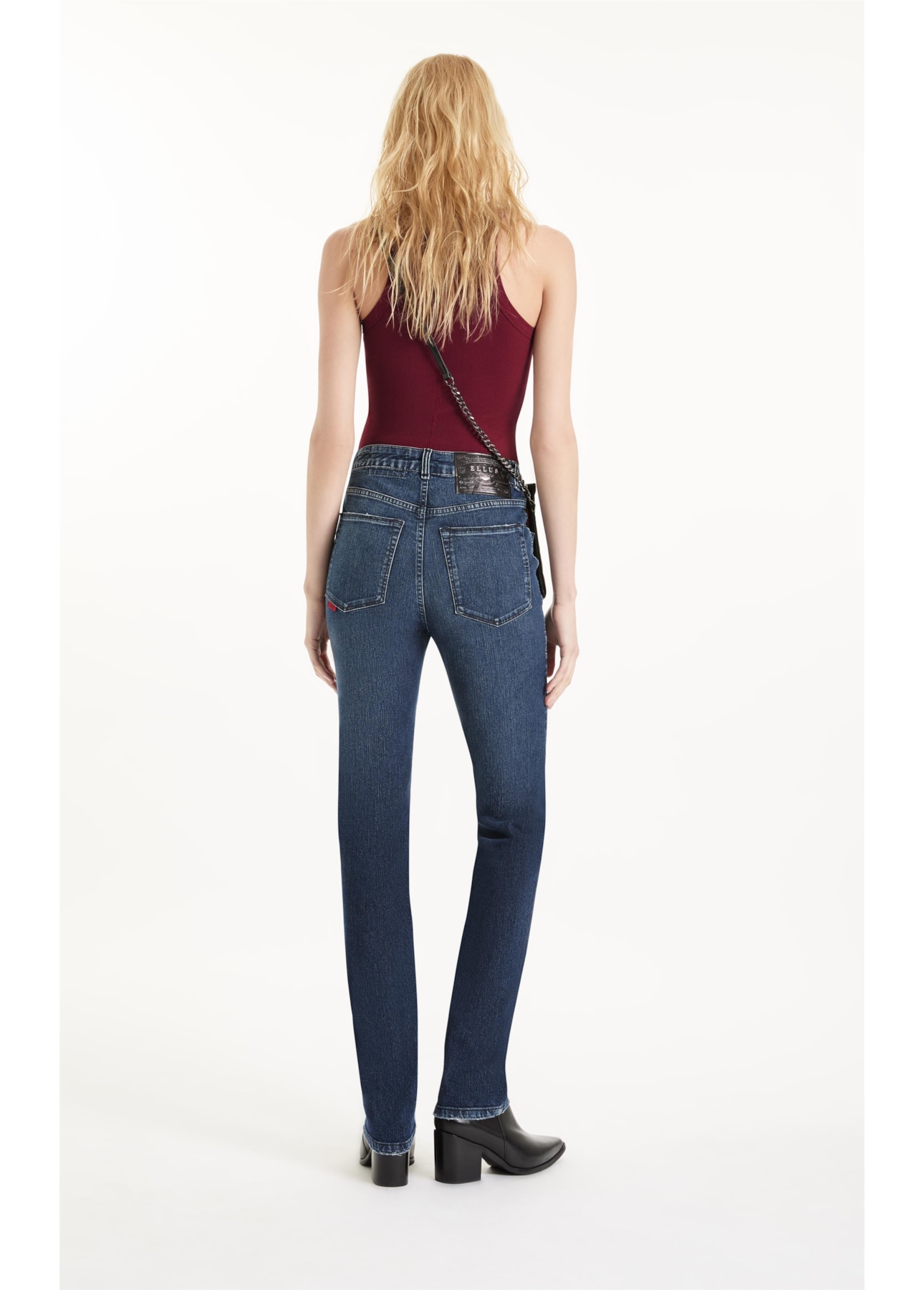 Calça Sprouting Skinny Lav.Escuro C/ Used