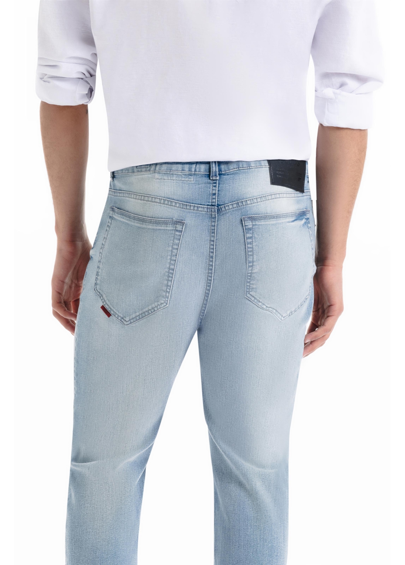 Calça Sprouting Slim 1848 Lav. Claro