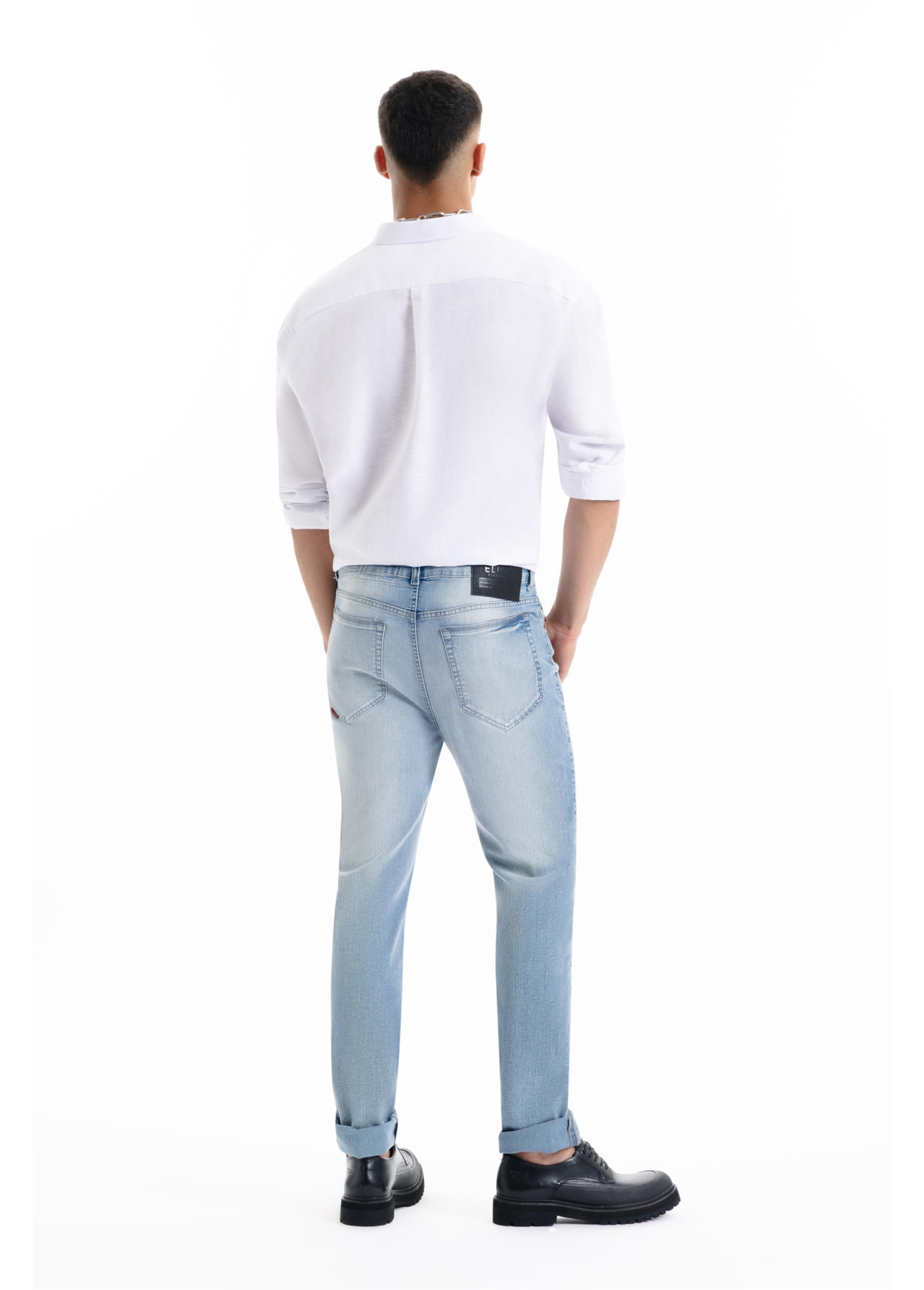 Calça Sprouting Slim 1848 Lav. Claro