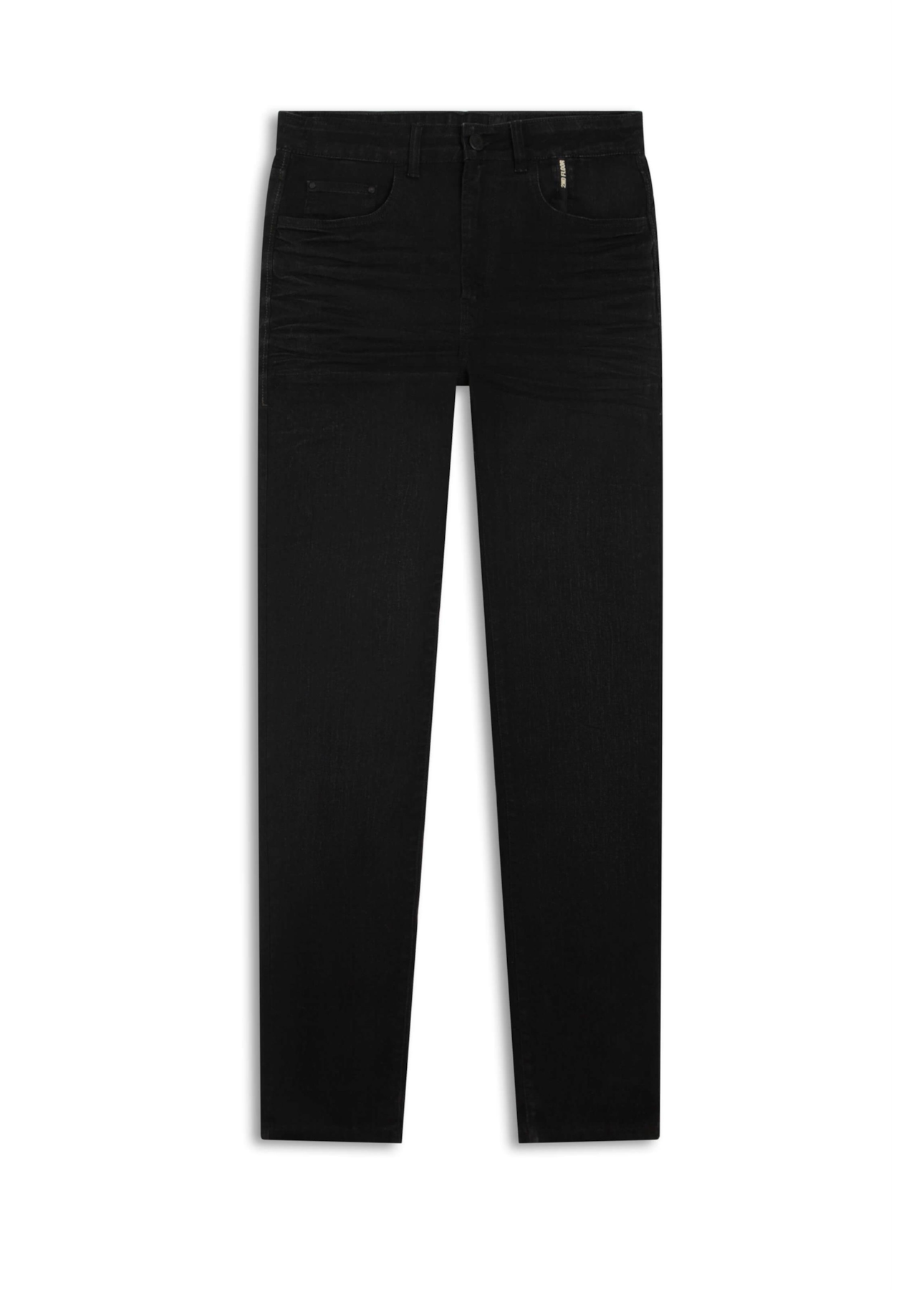 Calça Sprouting Slim 2nd Floor 114 Lav. Escuro C/Lixado