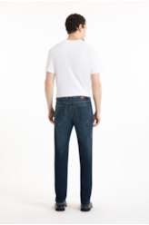 Calça Sprouting Slim Lav.Escuro C/ Used