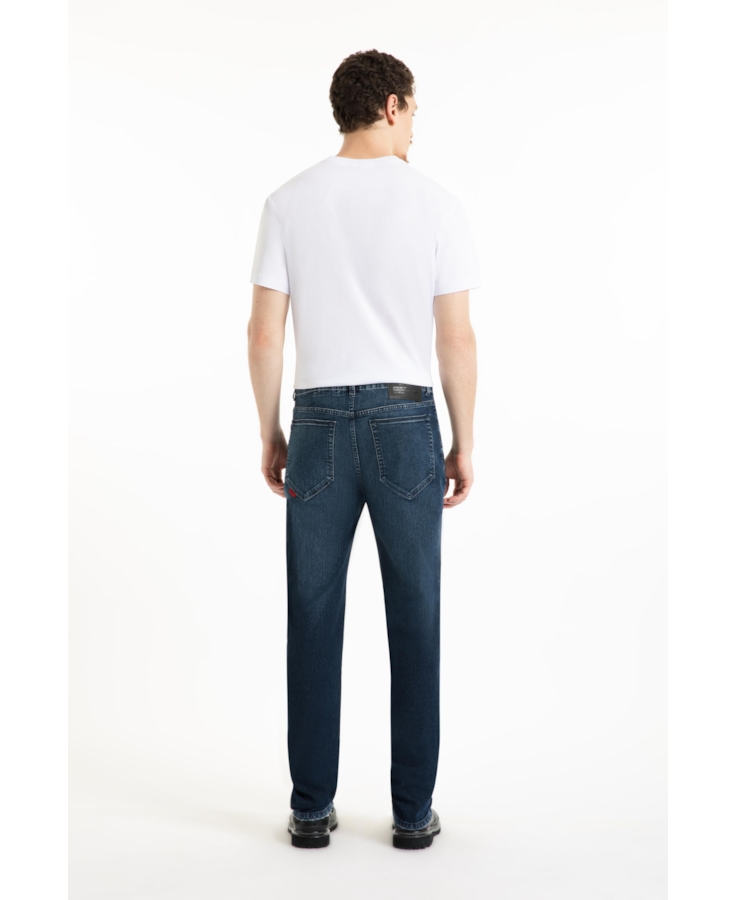 Calça Sprouting Slim Lav.Escuro C/ Used