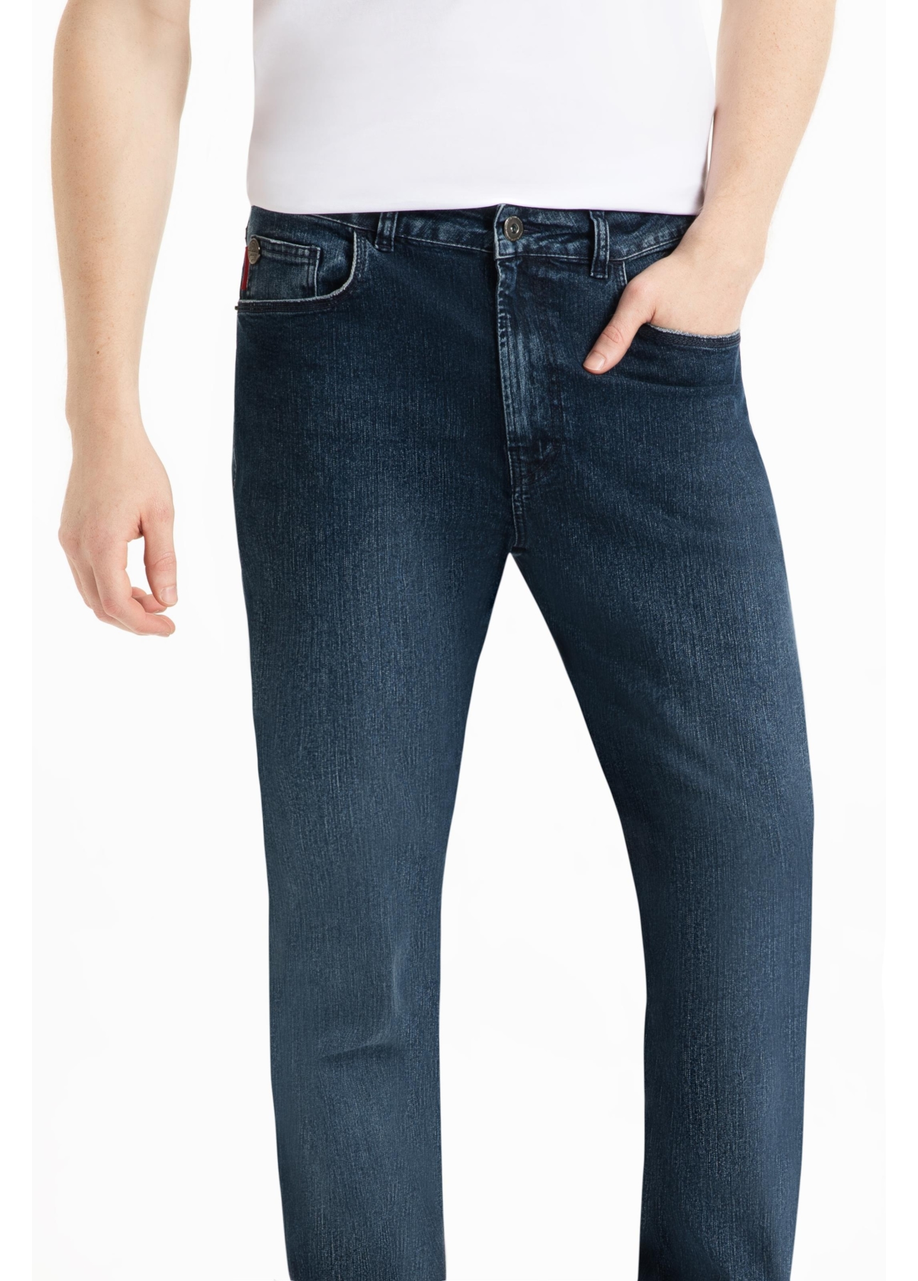 Calça Sprouting Slim Lav.Escuro C/ Used