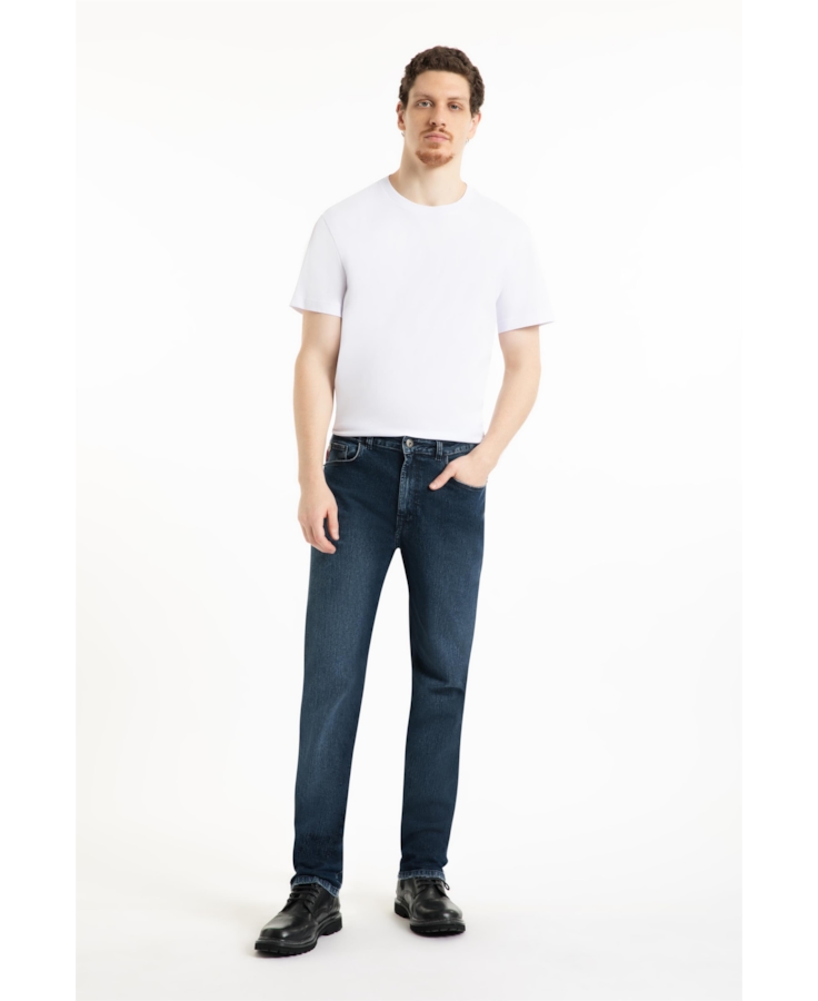 Calça Sprouting Slim Lav.Escuro C/ Used