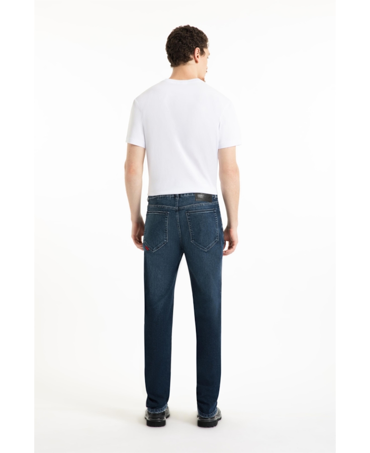 Calça Sprouting Slim Lav.Escuro C/ Used